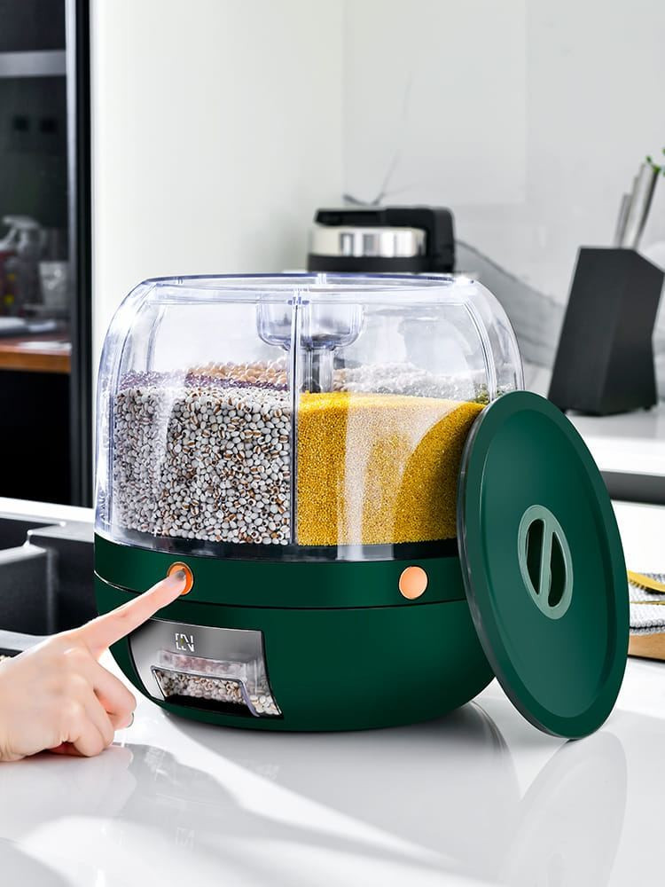 360 Degree Rotating Rice Dispenser