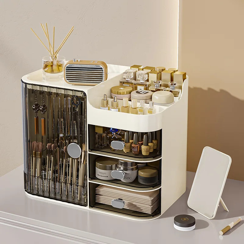 Moisture-Proof Dust-Proof Waterproof Large Capacity Cosmetic Storage Box